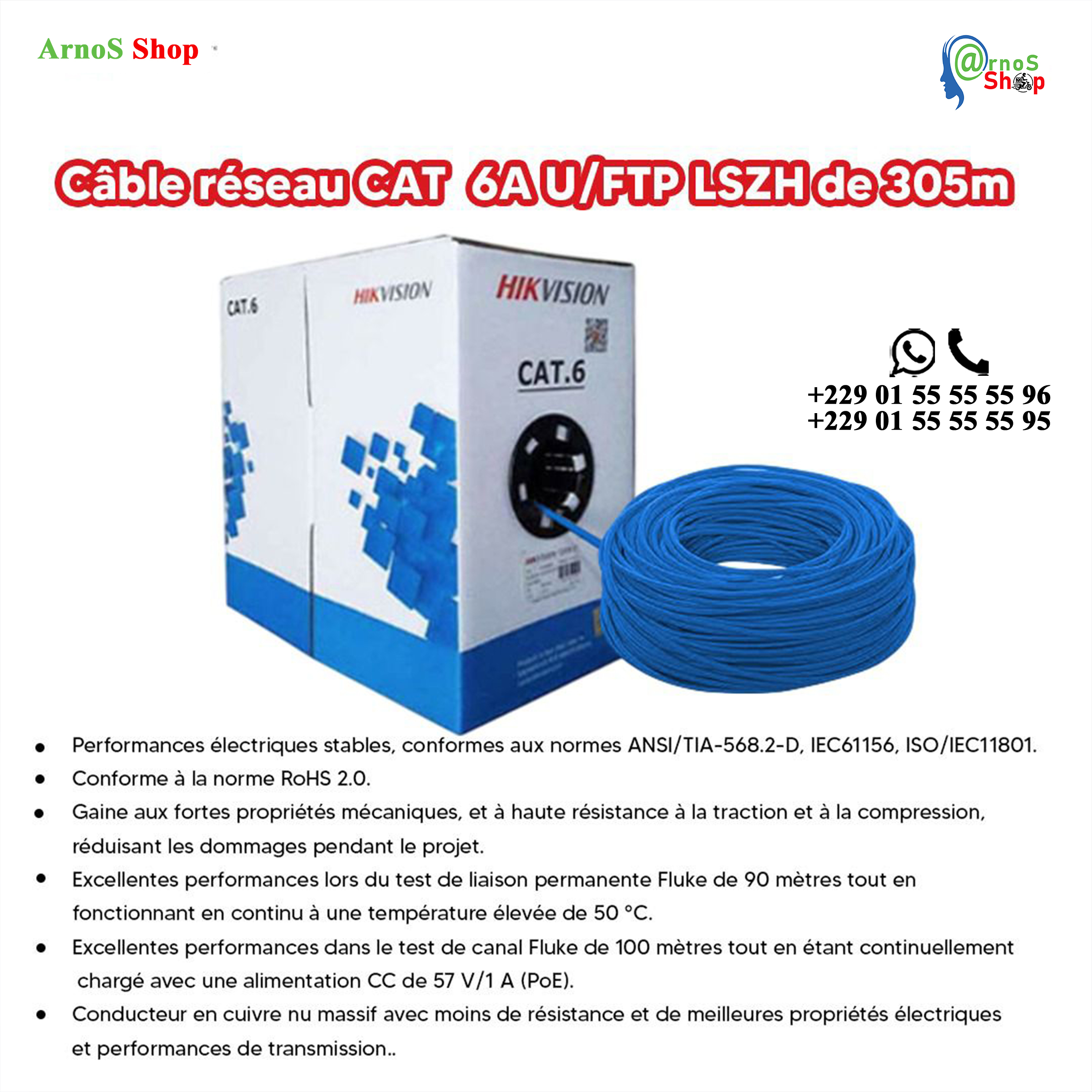 Câblage, alimentation et accessoires